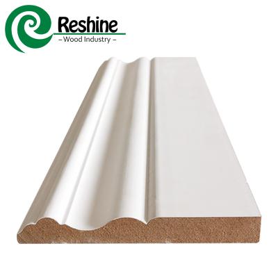 China Cover the lowermost part of an interior wall high quality decorative wooden skirting board for sale