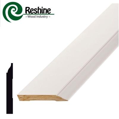 China Modern Decorative Wooden Floor Skirting Board Molding for sale