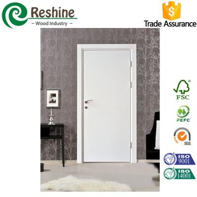 China Swing HDF Primed Wood Composite Molded Door for sale