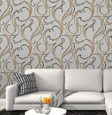 China Traditional Roll Design PVC Home Wallpaper 1.06m*15.6m for sale