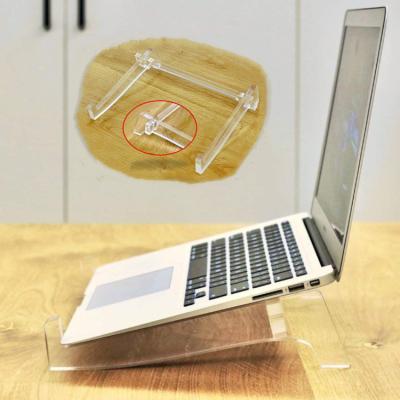 China 2021 Other Hot Sale Office Home Use Removable Table Acrylic Laptop Stand Holder for sale