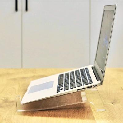 China Other Portable Laptop Stand Desktop and Acrylic Clear Laptop Stand Table Stand for 11 inch to 17 inch Laptop for sale