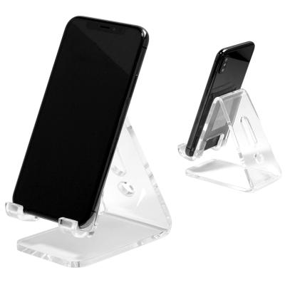 China Waterproof Custom Acrylic Size And Color Table Phone Holder Stand For Smart Phone for sale