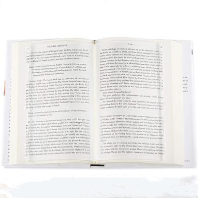 China Sell ​​Well New Type Clear Customized Acrylic Book Weight Cover Display Racks BWC-63 for sale