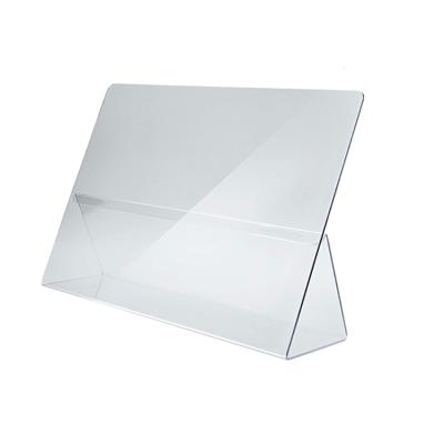 China New High End List Acrylic Cookbook Stand Recipe Clear Acrylic Book Holder For Kitchen for sale