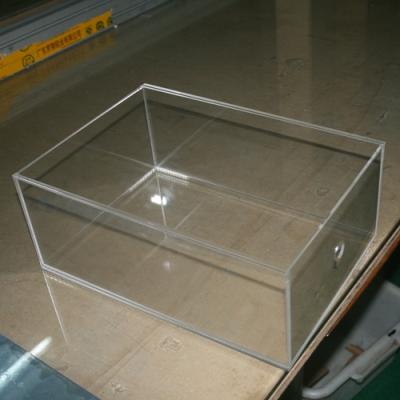 China 2021 viable new custom transparent acrylic shoe box promotion rectangle design type for sale