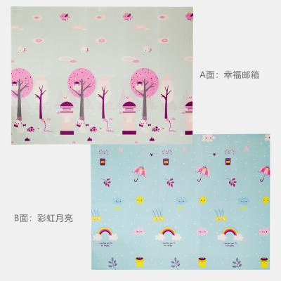 China Eco-friendly.anti-slip.water-proof baby play gym xpe foam kids carpet play mat double side printing cardboard on sale cheap for sale