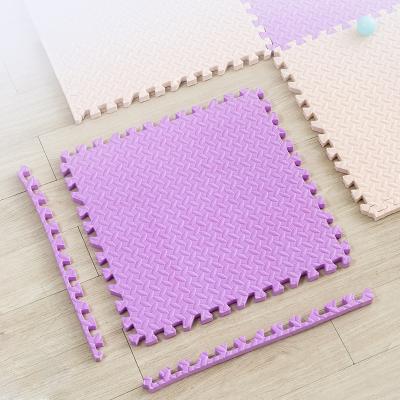 China Waterproof EVA Exercise Gym Floor Mat Tiles Baby Foam Play Puzzle Mat Material Waterproof for sale