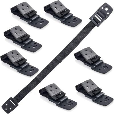 China Durable Adjustable Heavy Duty Double Anti-trick TV Ties TV Safety Ties With Plate For Child Protection for sale