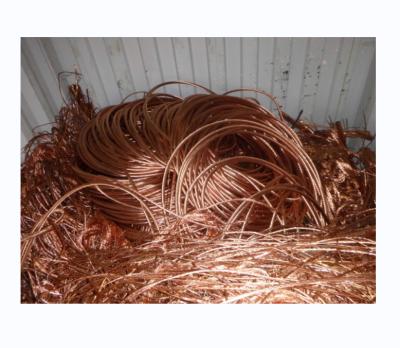 China Industrial high purity 99.99% PVC insulated copper wire scrap red copper scrap for sale for sale