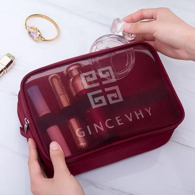 China Professional Practical Decorative Small Plastic Bags Cosmetics Makeup Bag With Big Price for sale