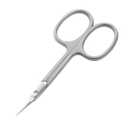 China Durable Curved Pointed Russian Nagelschere Cuticle Scissors Dead Skin Remover Stainless Steel Edge Manicure Finger Nail Scissors for sale