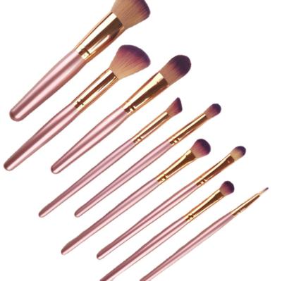 China Professional Wholesale High Quality Soft Private Label Packaging New Cheap Makeup Pink Kit Set Brand Brushes Best for sale