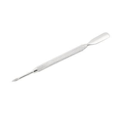 China Durable Professional Stainless Steel Cuticle Pusher Mini Dead Skin Push Double Stick for sale