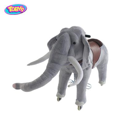 China Ride On Toy Elephant Plush Adult Ride On Horse Toys Toddler Riding Walking Pony for sale