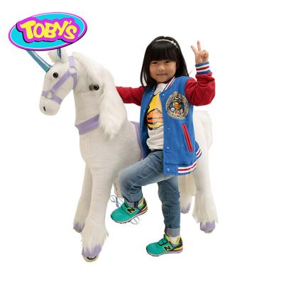 China Ride On Animal Toy Unicorn Toy Ride For Mall Toy Horse On Wheels for sale