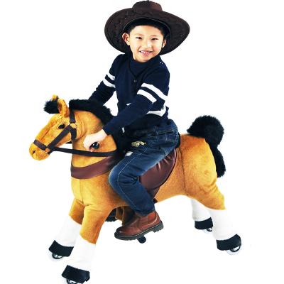 China Ride On Toy Ride On Little Pony Play Mechanical Horse Racing Game for sale