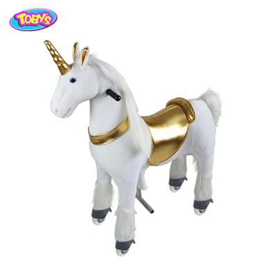 China Ride On Toy Riding Horse On Wheels For Kid Unicorn Walking Toy for sale