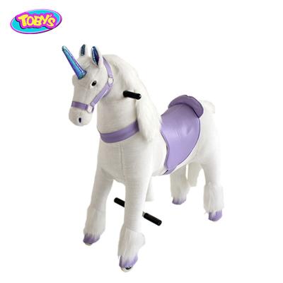 China Ride on Horse Toy Kids Toy Riding Ride on Unicorn Toy Free of Power Foot Filling Training for sale