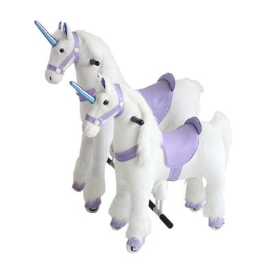 China Ride On Toy Walking Horse Riding Playground Amusement Toy Coin Operate for sale