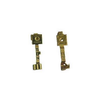 China Electrical Power Switch Parts Sheet Metal Plug Socket Parts Phosphor Brass Copper For Universal Wall Outlet Power Switch for sale