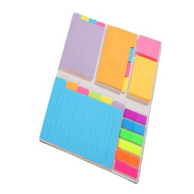 China Self-Adhesive Custom 96*77mm Notepad Hot Sale Colorful Memo Stationery Office Pad Sticky Notes for sale