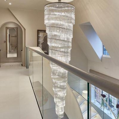 China Contemporary CE Certificated Good Crystal Chandelier Lighting Modern Crystal Pendant Lamps Hotel Living Room k9 Chrome Chandelier Luxury for sale