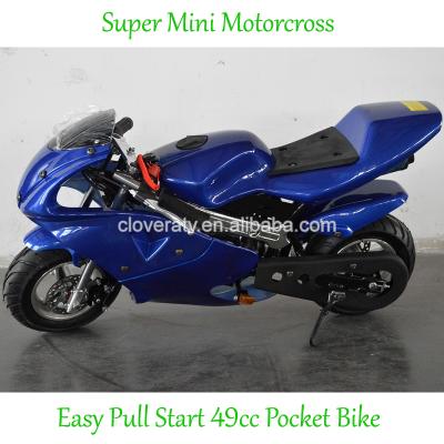 China Hot Sale Mini Pocket Bike 49cc Chopper With Electric Start 920x360x450mm for sale