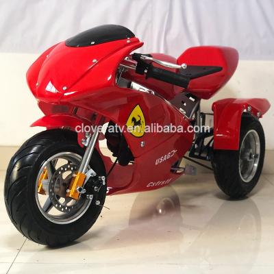 China 3 Wheel Chinese Cheap Pit Bike 49cc Mini Kids Pocket Bike 920x360x450mm for sale