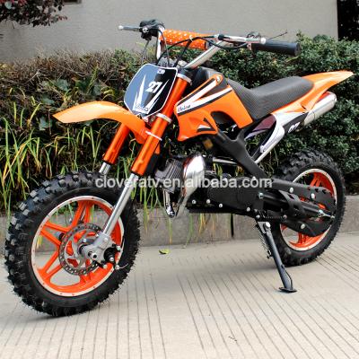 China Alloy Material Chinese 2 Stroke 49cc Mini Motorcycle Dirt Bike With Button Electric Start for sale