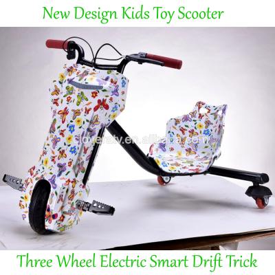 China Kids Toys 3 Wheels Electric Scooter Drift Ride With 200X50 Pedals for sale