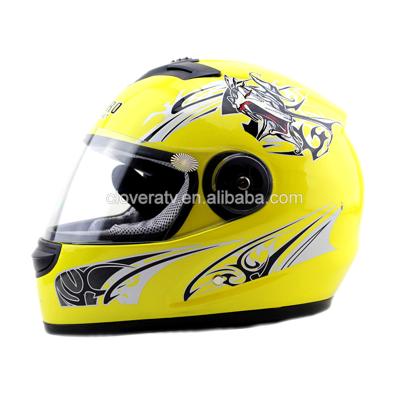 China Cool European Design Safety Full Face Helmet Comfortable Quad Motor Helmets For Sale for sale