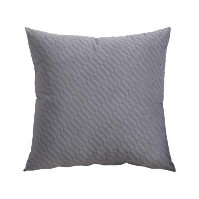 China New Arrival Non-Toxic High Quality Luxury Pillows Home Decor Tile Cover Case With Diagonal Tile Pattern for sale