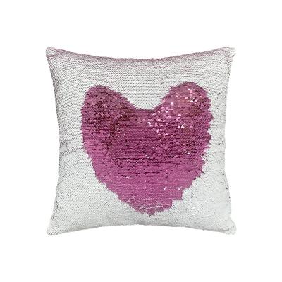 China Anti-Static Sublimation Sequin Pillow Cases Cushion, Blank Sublimation Pillow Sparkle For Sequin Pillow Sublimation Blank for sale