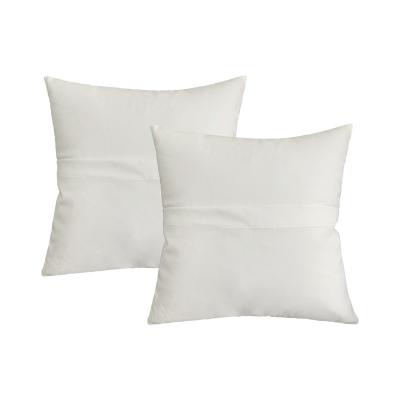 China Wholesale Sublimation Blank Soft Plush Cushion Cover Soft Short Throw Pillow Case With Pocket Function for sale