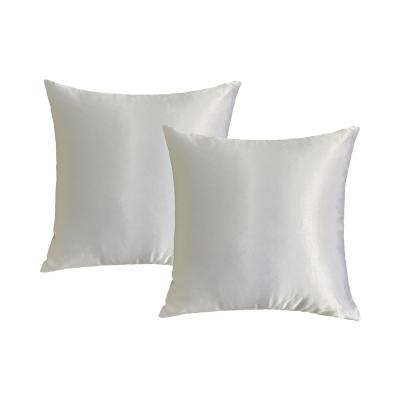 China High Quality Anti-Aging 100% Silk Satin Pillow Case Luxury Pure White Silk Satin Pillow Case Anti-Static for sale