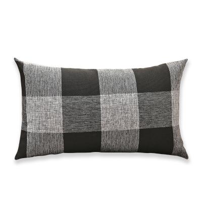 China Viable High Quality Vintage Color Tile Plaid Cushion Cover Multiple Pillow Case for sale