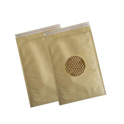 China Original Biodegradable Bubble Wraps Honeycomb Paper Mailer 100% Eco-Friendly Kraft Mailer Mailer Manufacturer for sale