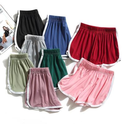 China 2020 New Arrivals Summer Breathable Lightweight Women's Hot Sleepwear Shorts Ladies Sleep Casual Soft Yoga Sports Running Short Pants for sale