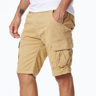 China Viable Current Wholesale Men's Cargo Workout Shorts Mens Knee Length Cotton Short Pants Man Fashion Bermuda Pants Empty Middle Clothes for sale