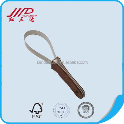 China Horse Leather Yangzhou Handle Sweat Scraper For Horse Grooming for sale