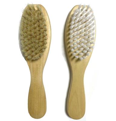 China Sustainable Dry Wooden Natural Pig Hair Lotus Brush Self Cleaning Pet Dog Cats Massager Plastic Grooming Tool for sale