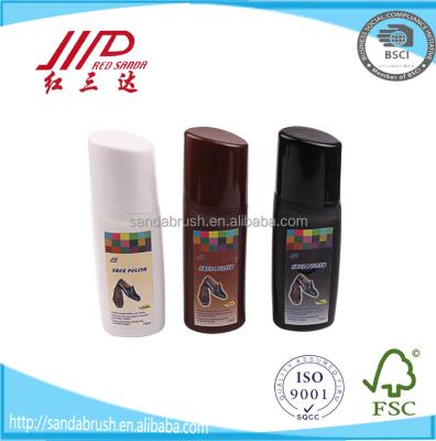 China Liquid Sponge Shoe Polish BSCI Brown Shoe Polish Liquid Shoe Polish for sale