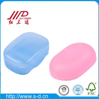 China Cheap Plastic Travel Accessories BSCI Factory Soap Holder Travel Kit For Hotel Sleep for sale