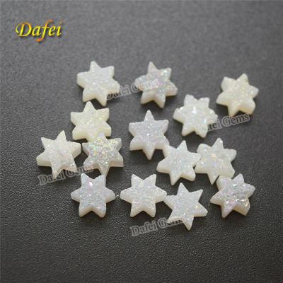 China Wholesale Opal White David Star Natural Jewelry Drusilla For Jewelry for sale