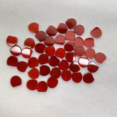 China No Lucky Ladybug Shape Natural Red Agate For Jewelry for sale