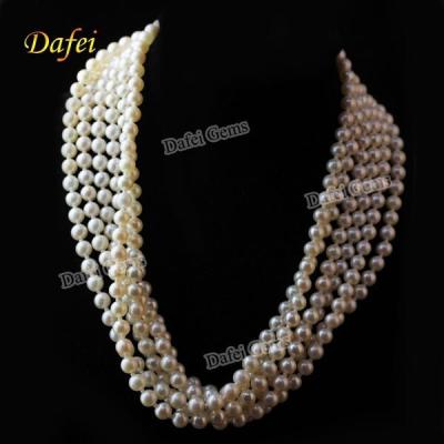 China Jewelry Decorative Pearl Necklace AAAA Wholesale Freshwater Pearl Necklace for sale