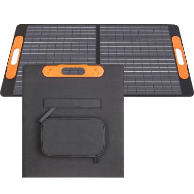 China Solar Panel System 100W 150W 200W Outdoor Travel Foldable Solar Powered Portable Solar Panel for sale