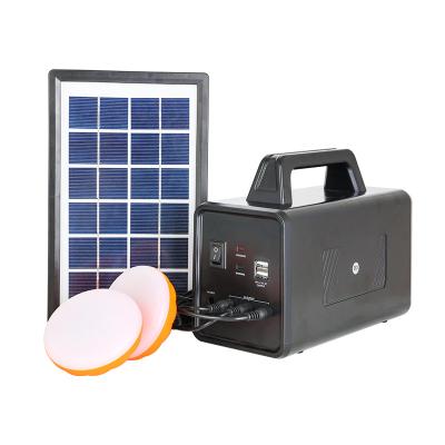 China Outdoor Home Mobile Charging Kits Solar Panels Solar Light System Mini Power Station Solar System for sale