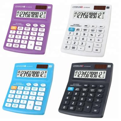 China General Purpose Calculator 12 Digits Delivery Quickly Promotional Customize Logo Calculator for sale